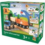 Train Track Set on sale BRIO Starter Lift & Load Set 33878