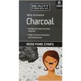Scented Facial Masks Beauty Formulas Charcoal Nose Pore Strips 6-pack