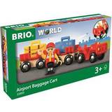 Tow Trucks BRIO Airport Baggage Cart 33893