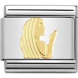 Nomination Composable Classic Link Virgo Charm - Gold/Silver