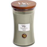 Green Interior Details Woodwick Fireside Large Scented Candle 609.5g