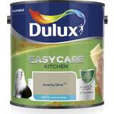 Dulux Green - Top Coating Paint Dulux Easycare Kitchen Matt Ceiling Paint, Wall Paint Overtly Olive 2.5L