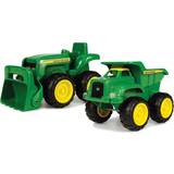 Tomy Toy Vehicles Tomy John Deere Mini Sandbox Tractor & Dump Truck Set