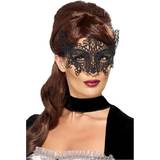 Masks Smiffys Embroidered Lace Filigree Swirl Eyemask