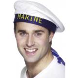 Blue Hats Fancy Dress Smiffys Marine Sailor's Hat