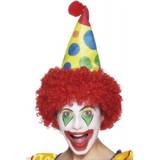 Yellow Hats Fancy Dress Smiffys Clown Hat with Wig