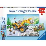 Ravensburger Diggers At Work 2x24 Pieces