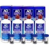 Contains Peroxide Lens Solutions Alcon AO Sept Plus HydraGlyde 360ml 4-pack