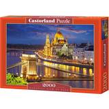 Castorland Jigsaw Puzzles Castorland Budapest View at Dusk 2000 Pieces