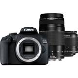 DSLR Cameras on sale Canon EOS 2000D + 18-55mm IS II + 75-300mm III
