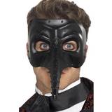 Half Masks Fancy Dress Smiffys Venetian Gothic Capitano Mask