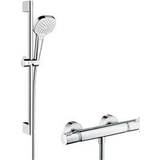 Shower Sets on sale Hansgrohe Croma Select E Vario (27081400) Chrome, White