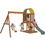 Jungle Gyms - Playhouse Tower Playground Kidkraft Ainsley Outdoor Playset