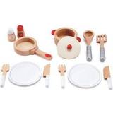 Metal Role Playing Toys Hape Cook & Serve Set