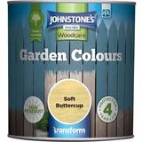Cheap Johnstones Paint Johnstones Woodcare Garden Colours Wood Paint Off-white 1L