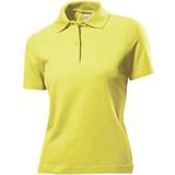 Women - Yellow Polo Shirts Stedman Short Sleeve Polo Shirt - Yellow