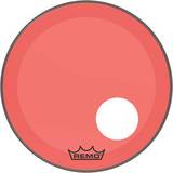 Yellow Drum Heads Remo Powerstroke P3 Colortone Offset Hole 22"