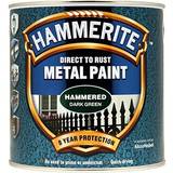 Hammerite Green - Outdoor Use Paint Hammerite Direct to Rust Hammer Metal Paint Green 2.5L