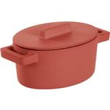 Induction Mini Casseroles Sambonet Terra.Cotto Oval with lid 0.45 L