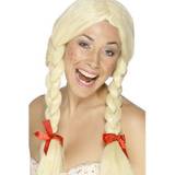 Wigs Smiffys Schoolgirl/Dutch Wig Blonde
