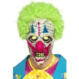 Head Masks Smiffys UV Black Light Clown Mask