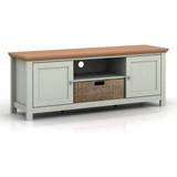 Oak Benches LPD Furniture Cotswold TV Bench 148x55.5cm