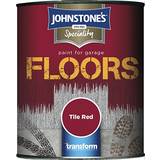 Semi-glossies Paint Johnstones - Floor Paint Red 0.75L