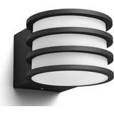 Black Wall Lamps Philips Hue Lucca Wall Flush Light 17cm