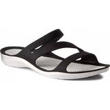 Plastic Slippers & Sandals Crocs Swiftwater Sandal - Black/White