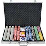 Gambling Games Board Games vidaXL Pokerset med 1000 Laser Marker