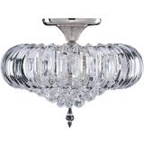 Searchlight Electric Ceiling Lamps Searchlight Electric Sigma Ceiling Flush Light 54cm