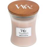 Beige Candlesticks, Candles & Home Fragrances Woodwick Vanilla & Sea Salt Medium Scented Candle 274.9g