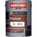Johnstone's Trade Flortred Floor Paint Tile Red 5L