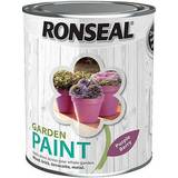 Purple Paint Ronseal Garden Wood Paint Purple 0.75L