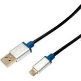 LogiLink Premium USB A-USB Micro-B 2.0 1m