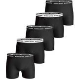 Björn Borg Men's Underwear Björn Borg Solid Essential Shorts 5-pack - Black