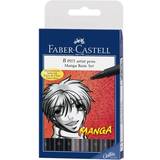 Faber-Castell Artistpen Pitt Manga 8-pack