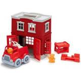 Animals Play Set Green Toys Fire Station