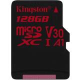Kingston Memory Cards & USB Flash Drives Kingston Canvas React microSDXC Class 10 UHS-I U3 V30 A1 100/80MB/s 128GB