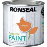 Orange Paint Ronseal Garden Wood Paint Sunburst 0.25L