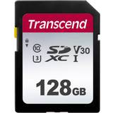 SDXC Memory Cards Transcend 300S SDXC Class 10 UHS-I U3 V30 95/45MB/s 128GB