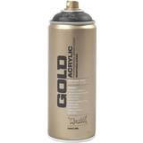 Gold Spray Paints Montana Cans Acrylic Professional Spray Paint Black 400ml