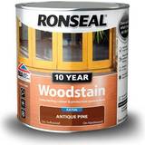 Brown Paint Ronseal 10 Year Woodstain Antique Pine 2.5L