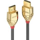 Grey - HDMI Cables Lindy Gold Line HDMI-HDMI 15m