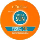 Jars Sun Protection L'Oréal Paris Sublime Sun Protect Balm SPF15 100ml