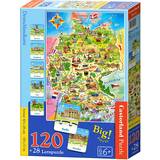 Castorland Floor Jigsaw Puzzles Castorland Deutschlandkarte 180 Pieces