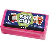 Soft Clay Neon Pink 500g