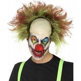 Clown Short Wigs Fancy Dress Smiffys Sinister Clown Wig