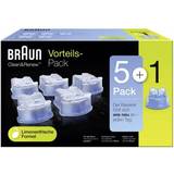 Shaving Accessories on sale Braun Clean & Renew CCR 5+1 6-pack