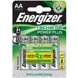 Energizer Batteries Batteries & Chargers Energizer AA Accu Power Plus 2000mAh Compatible 4-pack